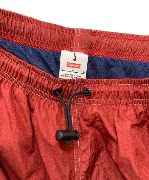 SUPREME（シュプリーム）Supreme (シュプリーム) NIKE (ナイキ) Ripstop Track Pant レッド サイズ:Lの古着・服飾アイテム