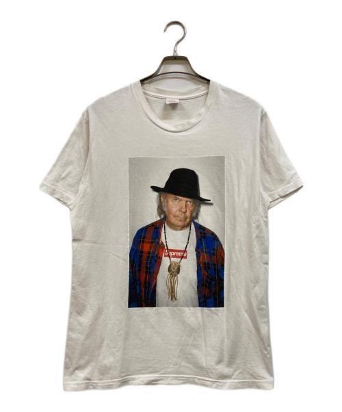 SUPREME（シュプリーム）SUPREME (シュプリーム) Neil Young Tee ホワイト サイズ:Ｌの古着・服飾アイテム