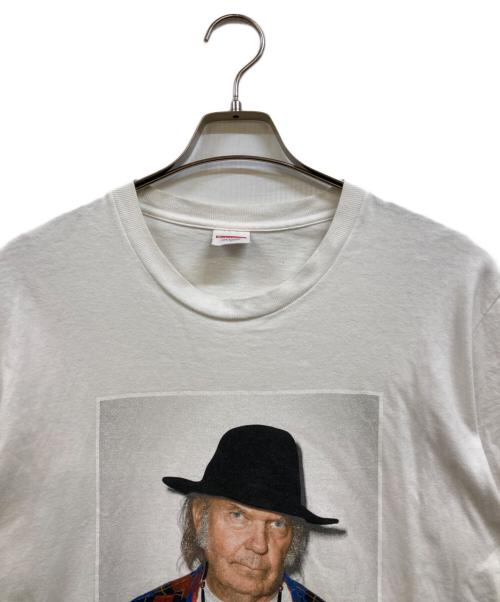 SUPREME（シュプリーム）SUPREME (シュプリーム) Neil Young Tee ホワイト サイズ:Ｌの古着・服飾アイテム