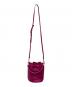 MARC JACOBS (マークジェイコブス) THE LEATHER MINI BUCKET BAG ピンク：15000円
