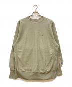 Championチャンピオン）の古着「90's Reverse Weave Sweatshirt」｜ベージュ