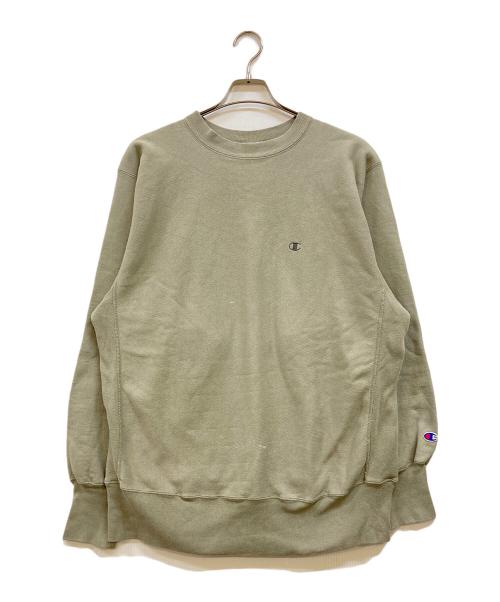 Champion（チャンピオン）Champion (チャンピオン) 90's Reverse Weave Sweatshirt ベージュ サイズ:XLの古着・服飾アイテム