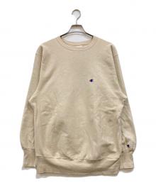 Champion（チャンピオン）の古着「90's Reverse Weave Sweatshirt」｜ベージュ