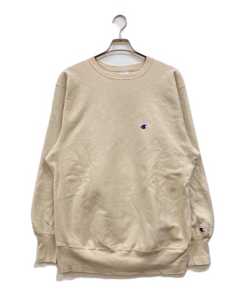 Champion（チャンピオン）Champion (チャンピオン) 90's Reverse Weave Sweatshirt ベージュ サイズ:XLの古着・服飾アイテム