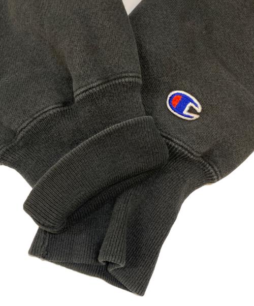 Champion（チャンピオン）Champion (チャンピオン) 90s Reverse Weave hoodie ブラック サイズ:XLの古着・服飾アイテム