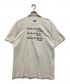 WANDER WEARワンダーウェア）の古着「プリントTシャツ」｜ホワイト