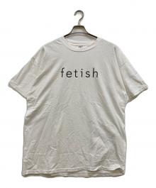 DELTA（デルタ）の古着「fetish メッセージプリントTシャツ」｜ホワイト