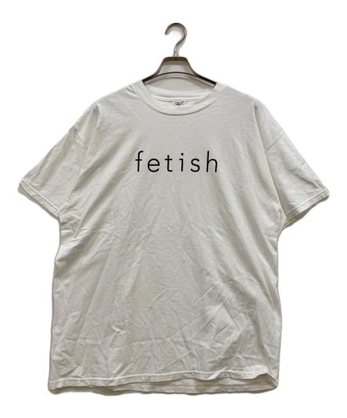 DELTA（デルタ）DELTA (デルタ) fetish メッセージプリントTシャツ ホワイト サイズ:XLの古着・服飾アイテム