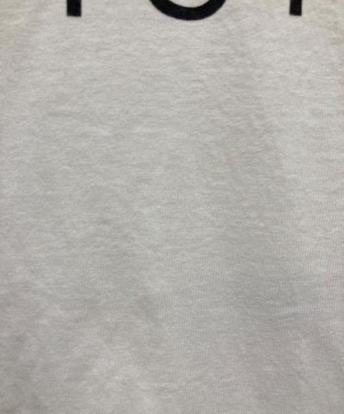 DELTA（デルタ）DELTA (デルタ) fetish メッセージプリントTシャツ ホワイト サイズ:XLの古着・服飾アイテム