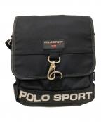 POLO SPORTポロスポーツ）の古着「90's クロスバッグ」｜ブラック