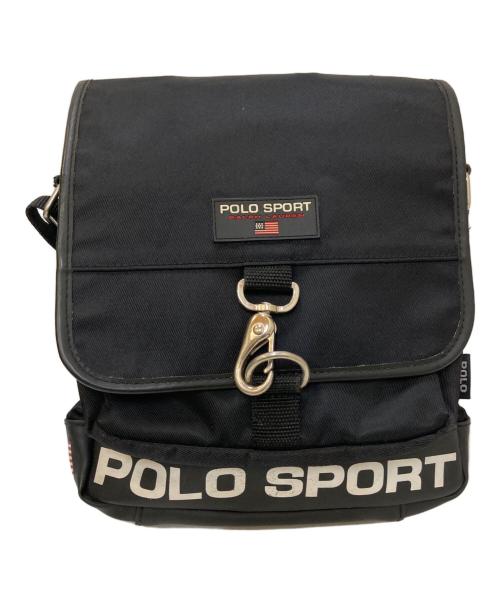 POLO SPORT（ポロスポーツ）POLO SPORT (ポロスポーツ) 90's クロスバッグ ブラックの古着・服飾アイテム