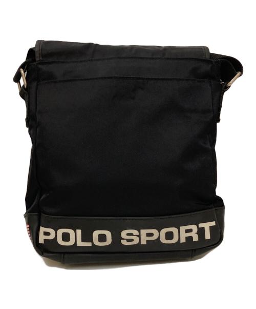 POLO SPORT（ポロスポーツ）POLO SPORT (ポロスポーツ) 90's クロスバッグ ブラックの古着・服飾アイテム