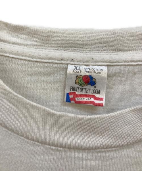 FRUIT OF THE LOOM（フルーツオブザルーム）FRUIT OF THE LOOM (フルーツオブザルーム) Barbara Kruger art T-shirt ホワイト サイズ:XLの古着・服飾アイテム