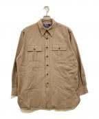 POLO RALPH LAURENポロ・ラルフローレン）の古着「90's DONINGTON work shirt」｜ベージュ