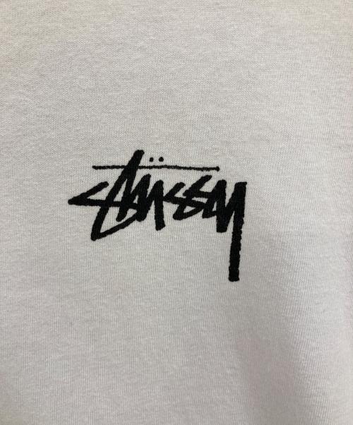 stussy（ステューシー）stussy (ステューシー) 8 BALL FADE TEE ホワイト サイズ:XLの古着・服飾アイテム