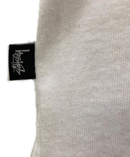 stussy（ステューシー）stussy (ステューシー) 8 BALL FADE TEE ホワイト サイズ:XLの古着・服飾アイテム