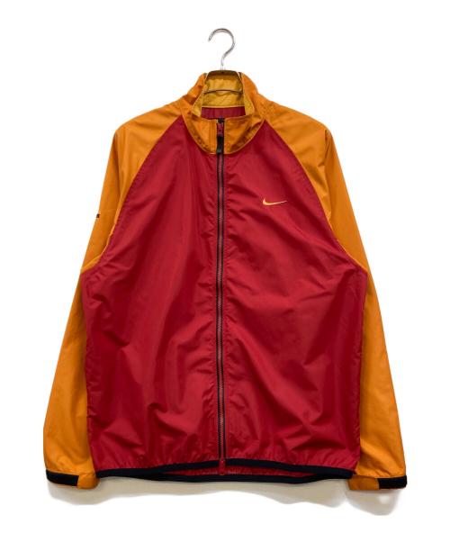 NIKE ACG（ナイキエーシージー）NIKE ACG (ナイキエーシージー) ジップアップジャケット オレンジ×レッド サイズ:Lの古着・服飾アイテム