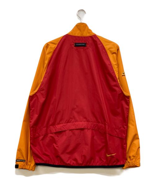 NIKE ACG（ナイキエーシージー）NIKE ACG (ナイキエーシージー) ジップアップジャケット オレンジ×レッド サイズ:Lの古着・服飾アイテム