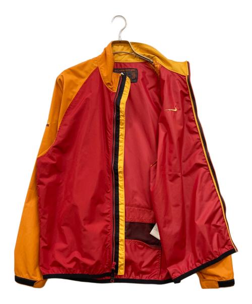 NIKE ACG（ナイキエーシージー）NIKE ACG (ナイキエーシージー) ジップアップジャケット オレンジ×レッド サイズ:Lの古着・服飾アイテム
