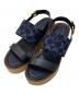 COACH（コーチ）の古着「KAMI DENIM WEDGE」｜ネイビー