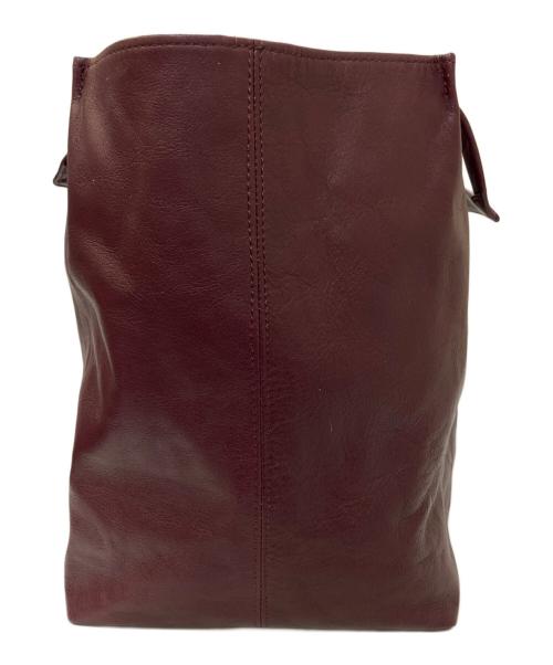 Vivienne Westwood（ヴィヴィアンウエストウッド）Vivienne Westwood (ヴィヴィアンウエストウッド) 裏地オーブ総柄 レザートートバッグ パープルの古着・服飾アイテム