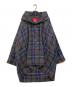 Vivienne Westwood RED LABEL（ヴィヴィアンウエストウッドレッドレーベル）の古着「オーブボタン フーデッドポンチョライクコート」｜グレー