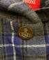 中古・古着 Vivienne Westwood RED LABEL (ヴィヴィアンウエストウッドレッドレーベル) オーブボタン フーデッドポンチョライクコート グレー サイズ:00：30000円