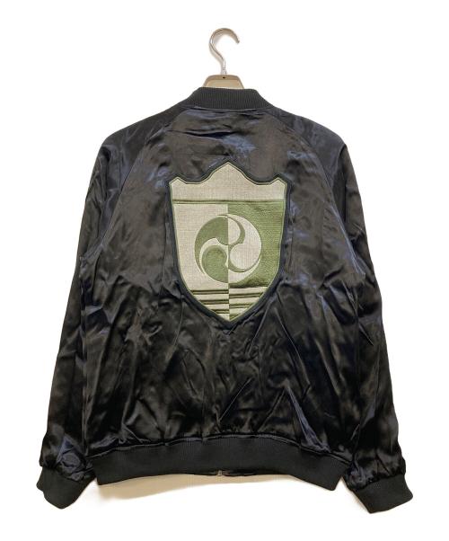 P.N UNDERGROUND（-）P.N UNDERGROUND (-) 怪獣8号 (カイジュウ８ゴウ) リバーシブルスカジャン ブラック サイズ:下記参照の古着・服飾アイテム