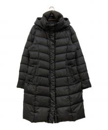 23区（ニジュウサンク）の古着「シレータフタ ロング ダウンコート」｜ブラック