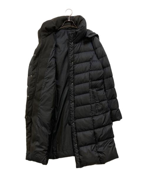 23区（ニジュウサンク）23区 (ニジュウサンク) シレータフタ ロング ダウンコート ブラック サイズ:40の古着・服飾アイテム