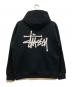 stussy (ステューシー) ロゴパーカー ブラック サイズ:Ｍ：8000円