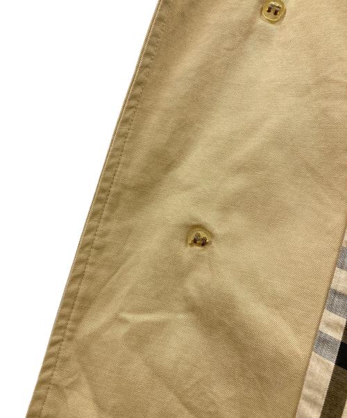 Burberry's（バーバリー）Burberry's (バーバリー) 裏地ノバチェック ステンカラー比翼コート ベージュ サイズ:下記参照の古着・服飾アイテム