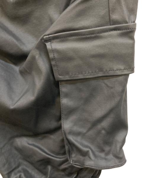 DANKE SCHON（ダンケ シェーン）DANKE SCHON (ダンケ シェーン) PREMIUM COATING WIDE POCKET PANTS ブラック サイズ:Lの古着・服飾アイテム