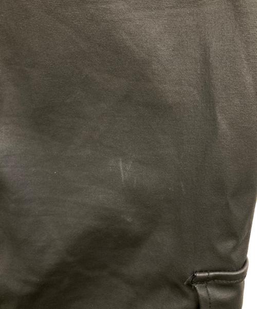 DANKE SCHON（ダンケ シェーン）DANKE SCHON (ダンケ シェーン) PREMIUM COATING WIDE POCKET PANTS ブラック サイズ:Lの古着・服飾アイテム