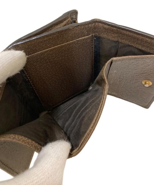 GUCCI（グッチ）GUCCI (グッチ) オフィディア GG 二つ折り財布 ブラウンの古着・服飾アイテム