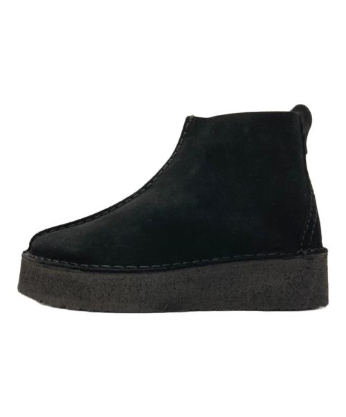 CLARKS（クラークス）CLARKS (クラークス) TREK WEDGE BOOT ブラック サイズ:UK4/EU37の古着・服飾アイテム