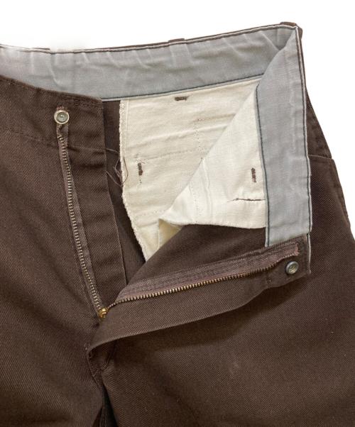 BEN DAVIS（ベンデイビス）BEN DAVIS (ベンデイビス) 70's ワークパンツ ブラウン サイズ:下記参照の古着・服飾アイテム