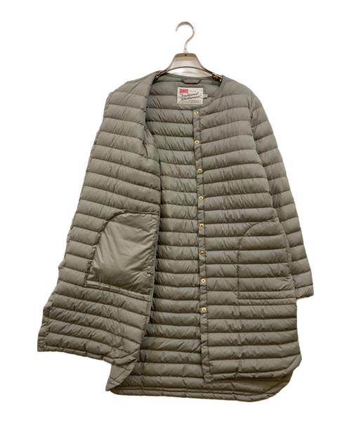 Traditional Weatherwear（トラディショナルウェザーウェア）Traditional Weatherwear (トラディショナルウェザーウェア) ARKLEY LONG DOWN PACKABLE グレー サイズ:34の古着・服飾アイテム