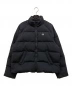FRED PERRYフレッドペリー）の古着「ラグランスリーブ中綿ジャケット」｜ブラック