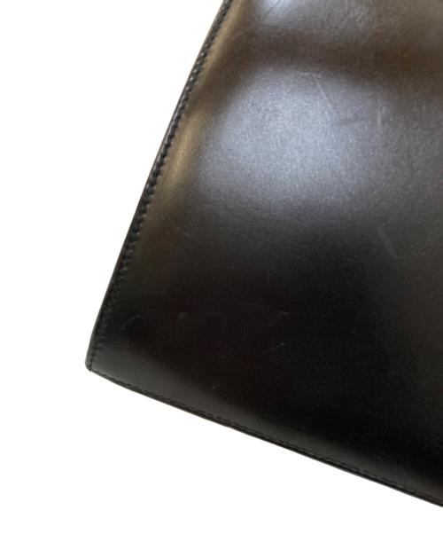 Ferragamo（フェラガモ）Ferragamo (フェラガモ) ヴァラリボン 2WAYレザーショルダーバッグ ブラックの古着・服飾アイテム