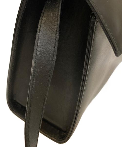 Ferragamo（フェラガモ）Ferragamo (フェラガモ) ヴァラリボン 2WAYレザーショルダーバッグ ブラックの古着・服飾アイテム