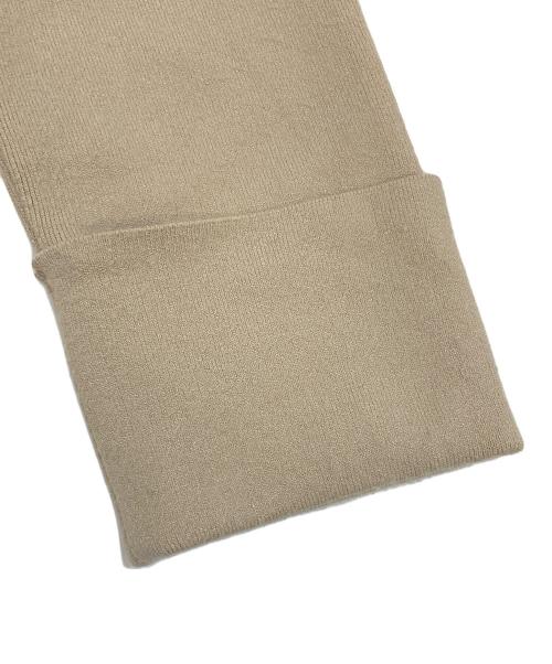 M-premierBLACK（エムプルミエブラック）M-premierBLACK (エムプルミエブラック) Mプルミエブラックフーディカーディガン ベージュ サイズ:36の古着・服飾アイテム