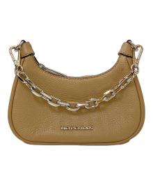 MICHAEL KORS（マイケル・コース）の古着「CORA MINI ZIP POUCHETTE」｜ベージュ