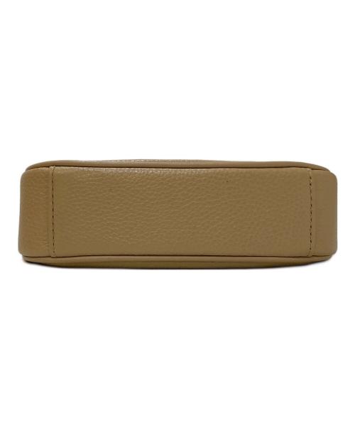 MICHAEL KORS（マイケル・コース）MICHAEL KORS (マイケル・コース) CORA MINI ZIP POUCHETTE ベージュの古着・服飾アイテム