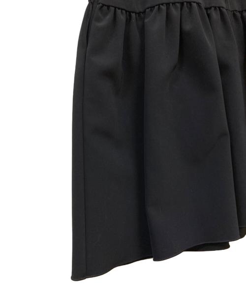 FOXEY NEWYORK（フォクシーニューヨーク）FOXEY NEWYORK (フォクシーニューヨーク) マットストレッチグログランワンピース ブラック サイズ:40の古着・服飾アイテム