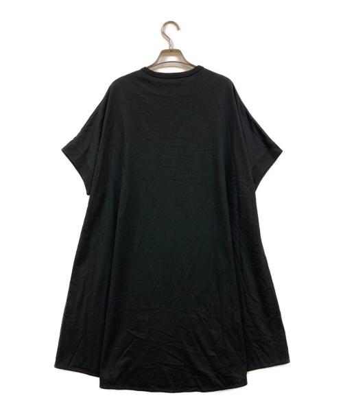 THE RERACS（ザ リラクス）THE RERACS (ザ リラクス) コットンジャージーノースリーブワンピース ブラック サイズ:Fの古着・服飾アイテム