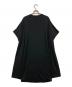 THE RERACS (ザ リラクス) コットンジャージーノースリーブワンピース ブラック サイズ:F：6000円
