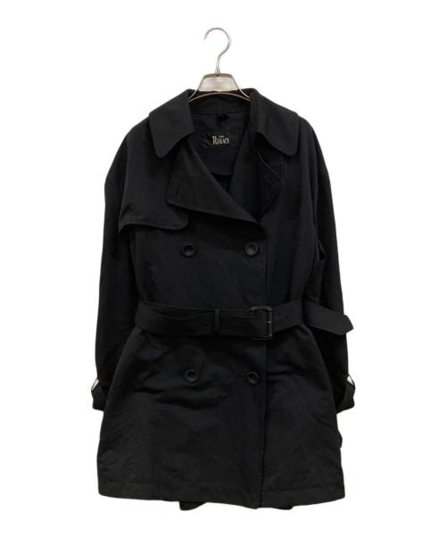 THE RERACS（ザ リラクス）THE RERACS (ザ リラクス) トレンチコート ブラック サイズ:38の古着・服飾アイテム