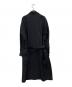 THE RERACS (ザ リラクス) open-collar shirt coat ブラック サイズ:F：9000円