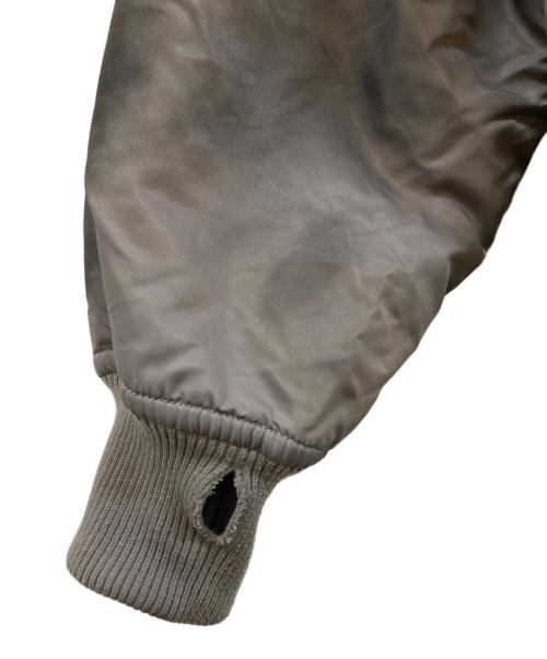 ANDER HUNK（アンダーハンク）ANDER HUNK (アンダーハンク) Faded N2B Flight Jacket グレー サイズ:Ｌの古着・服飾アイテム
